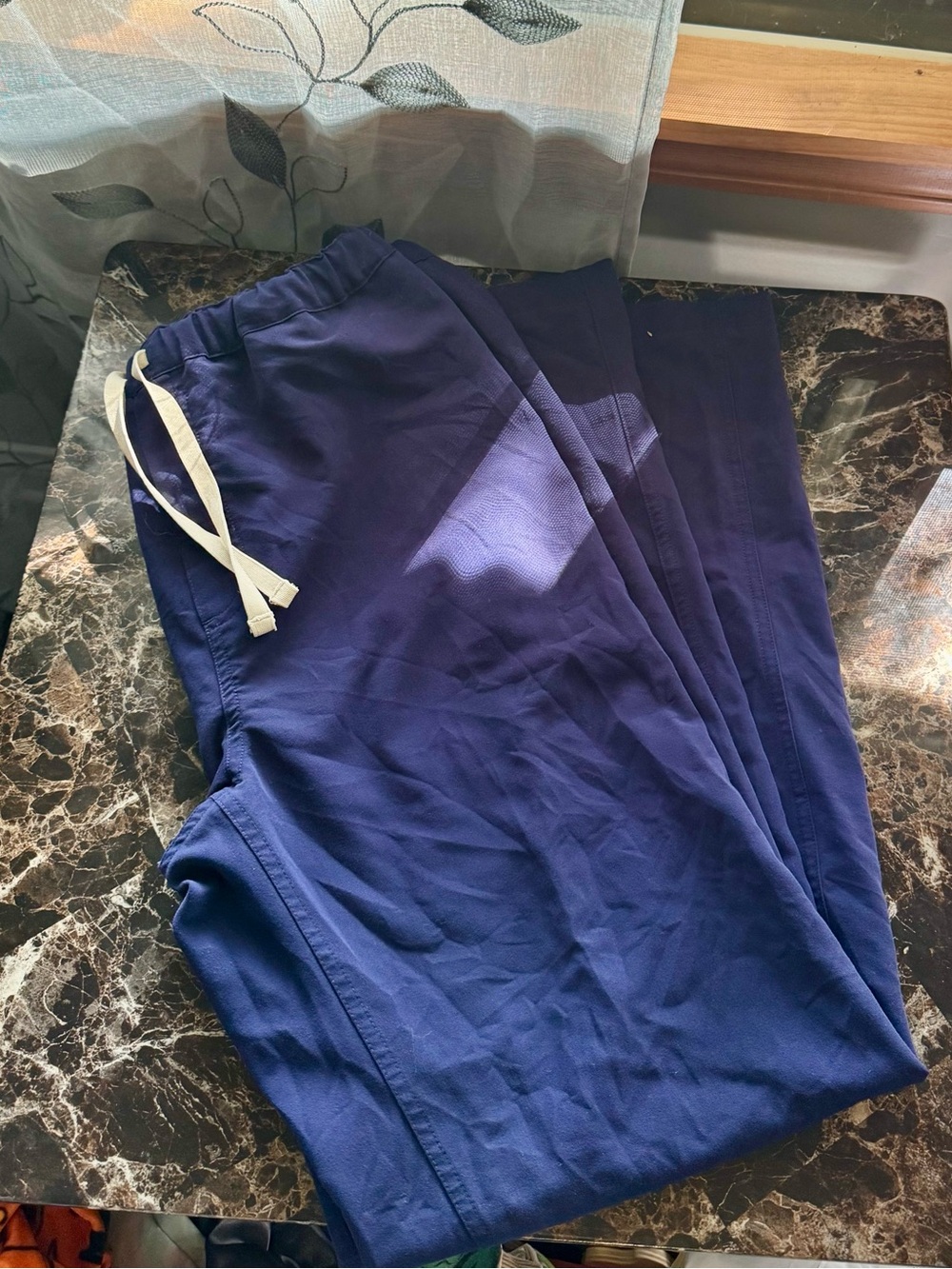 Figs Navy Men's Pisco Size Large Basic Scrub Pants